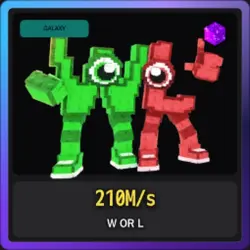 Galaxy W or L 210M s (Секретный персонаж) — Roblox, лот №229251
