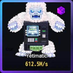 Galaxy Yetimatic 612.5M s (Секретный персонаж) — Roblox, лот №229253