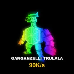 Ganganzelli Trulala Rainbow 90K s Exclusive - Ultra Rare (М… — Roblox, лот №229269