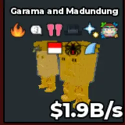 Garama 1.9B s - Bunny Ears Traits (Секретный персонаж) — Roblox, лот №229298