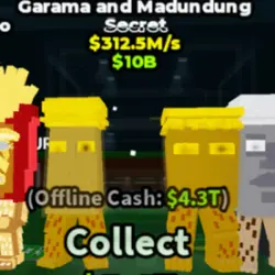 garama 312ms (Секретный персонаж) — Roblox, лот №229301