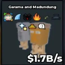 Garama and Madundung (1.7 B s) (Секретный персонаж) — Roblox, лот №229344