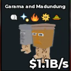 Garama And Madundung (f01998) (Секретный персонаж) — Roblox, лот №229352