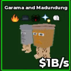 Garama And Madundung (f02073) (Секретный персонаж) — Roblox, лот №229354