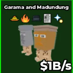 Garama And Madundung (f02180) (Секретный персонаж) — Roblox, лот №229358