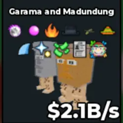Garama And Madundung (f02270) (Секретный персонаж) — Roblox, лот №229359