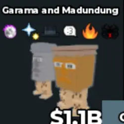 Garama and Madundung 1,1B s 6 Traits Clean (Секретный персо… — Roblox, лот №229318