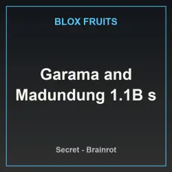 Garama and Madundung 1.1B s (Секретный персонаж) — Roblox, лот №229320