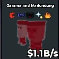 Garama and Madundung 1.1B s ( Bloodrot ) 5 Traits ( Anniver… — Roblox, лот №229321