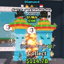 Garama and Madundung 1.1B s Diamond (Секретный персонаж) — Roblox, лот №229323