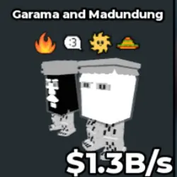 Garama and Madundung 1.3B (Секретный персонаж) — Roblox, лот №229334