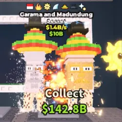 Garama and Madundung 1.4B s 7 traits (Секретный персонаж) — Roblox, лот №229340