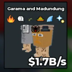 Garama and Madundung 1.7B s (Секретный персонаж) — Roblox, лот №229399