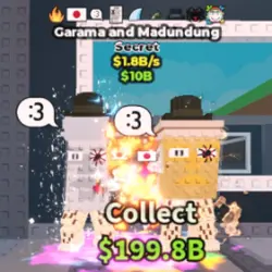 Garama and Madundung 1.8B s with Japan flag rare trait (Сек… — Roblox, лот №229403