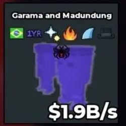 Garama and Madundung 1.9B s “ Rainbow “ 7 Traits CLEAN 2 Tr… — Roblox, лот №229405
