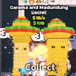 Garama and Madundung 1B s Gold (Секретный персонаж) — Roblox, лот №229416