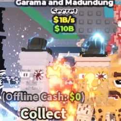 Garama and Madundung 1B s Secret (Секретный персонаж) — Roblox, лот №229417