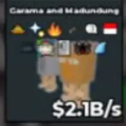 Garama and Madundung 2.1B s (Секретный персонаж) — Roblox, лот №229421