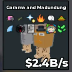 GARAMA AND MADUNDUNG 2.4B (Секретный персонаж) — Roblox, лот №229422