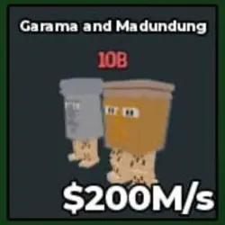 Garama and Madundung 200m s 10B Trait Very Rare Ahyar (Секр… — Roblox, лот №229426