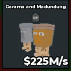 Garama and Madundung 225M! with RIP - Very Exclusive (Секре… — Roblox, лот №229431