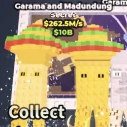 Garama and Madundung 262,5M s GOLD (Секретный персонаж) — Roblox, лот №229435