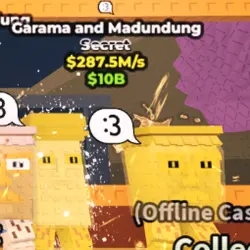 Garama and Madundung 287.5M s Secret Gold (Секретный персон… — Roblox, лот №229440