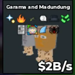 Garama and Madundung 2B! Very Exclusive (Секретный персонаж) — Roblox, лот №229443