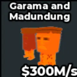 Garama and Madundung 300 lava (Секретный персонаж) — Roblox, лот №229445