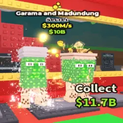 Garama and Madundung 300M Coin Lucky Trait (Секретный персо… — Roblox, лот №229448