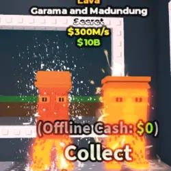 Garama and Madundung 300M s SecretLava (Секретный персонаж) — Roblox, лот №229453