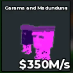 Garama and Madundung 350m s Galaxy (Секретный персонаж) — Roblox, лот №229462