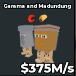 Garama And Madundung 375M s (Секретный персонаж) — Roblox, лот №229468