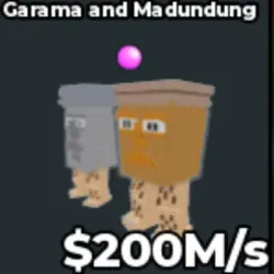 Garama and Madundung 398 (Секретный персонаж) — Roblox, лот №229472