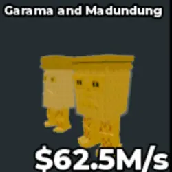 Garama and Madundung 436 (Секретный персонаж) — Roblox, лот №229488