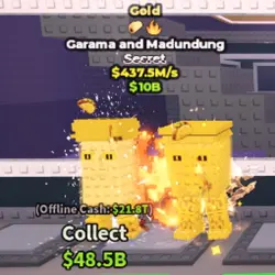 GARAMA AND MADUNDUNG 437.5M S (Секретный персонаж) — Roblox, лот №229489