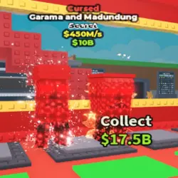 Garama and Madundung 450M s Cursed (Секретный персонаж) — Roblox, лот №229513