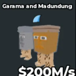 Garama and Madundung 456 (Секретный персонаж) — Roblox, лот №229516