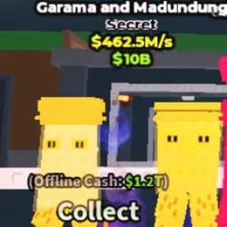 Garama and Madundung 462.5 M s (Секретный персонаж) — Roblox, лот №229520