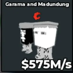 Garama and Madundung 481 (Секретный персонаж) — Roblox, лот №229530