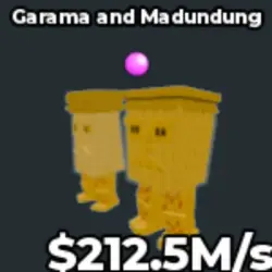 Garama and Madundung 484 (Секретный персонаж) — Roblox, лот №229533