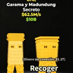 Garama and Madundung 62,5M s (Секретный персонаж) — Roblox, лот №229556
