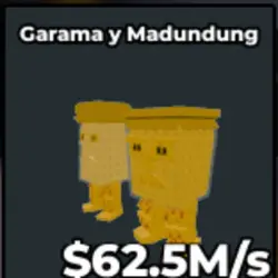 Garama and Madundung 62.5 M s V157 (Секретный персонаж) — Roblox, лот №229558