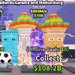 GARAMA AND MADUNDUNG 650M S (Секретный персонаж) — Roblox, лот №229564