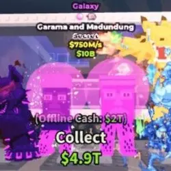 Garama and Madundung 750m s Galaxy (Секретный персонаж) — Roblox, лот №229572