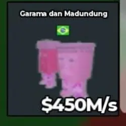 Garama and Madundung Candy [450 M s ] with Brazil trait (Се… — Roblox, лот №229585