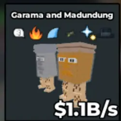 Garama And Madundung Clean Trait (Секретный персонаж) — Roblox, лот №229590