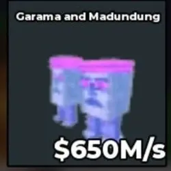 Garama and Madundung Crystal 650M s (Секретный персонаж) — Roblox, лот №229595