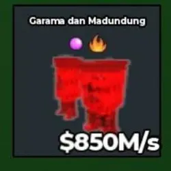 Garama and Madundung Cursed [850 M s ] with Fire trait (Сек… — Roblox, лот №229606