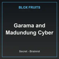 Garama and Madundung Cyber (Секретный персонаж) — Roblox, лот №229609